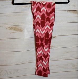 Valentines Lularoe OS leggings